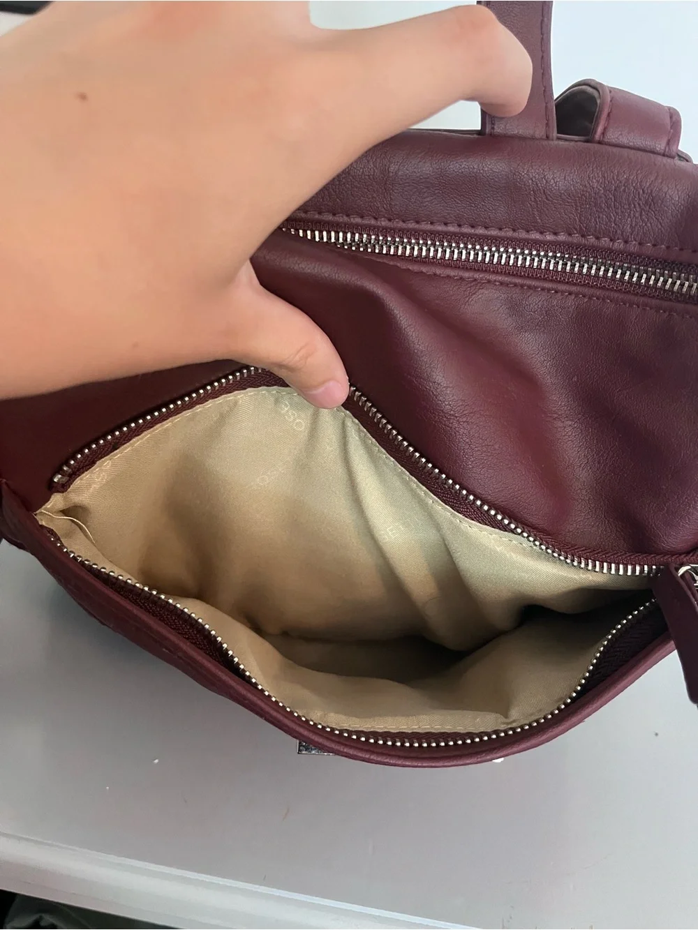 Rosetti Burgundy Backpack